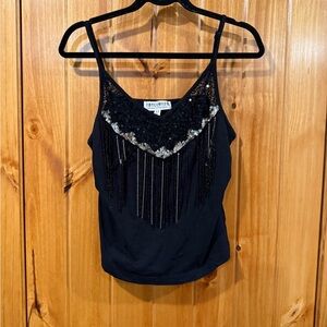 Idyllwind Fringe Beaded Tank